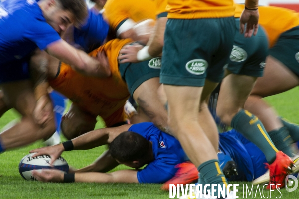 Rugby test-match France-Australie