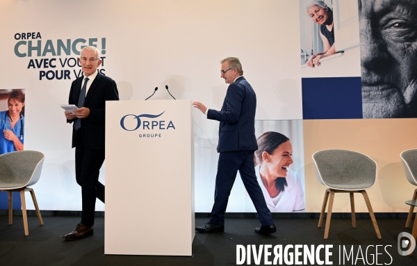 Orpea presente son plan de refondation