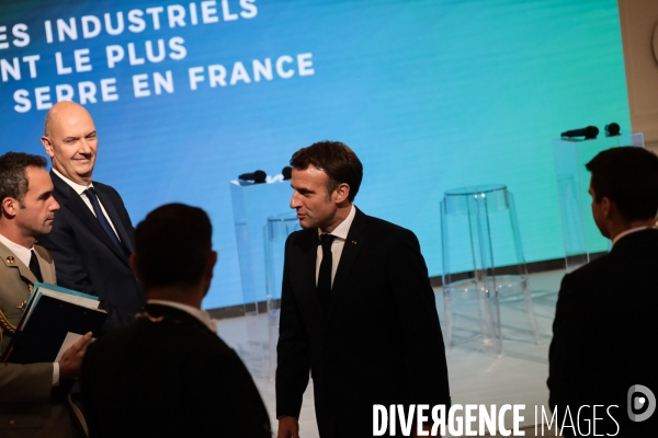 Gaz a effets de serre - les industriels recus a l elysee