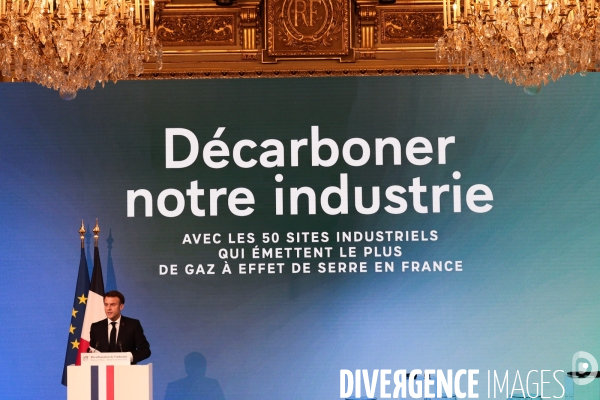 Gaz a effets de serre - les industriels recus a l elysee