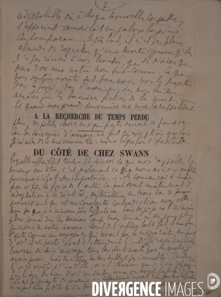 Marcel Proust. La fabrique de l oeuvre. Exposition à la BNF, site François Mitterrand.