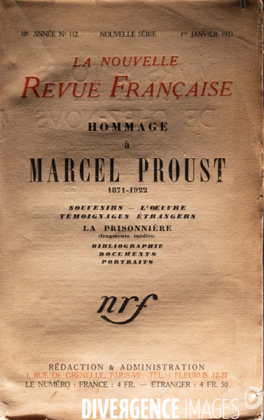 Marcel Proust. La fabrique de l oeuvre. Exposition à la BNF, site François Mitterrand.