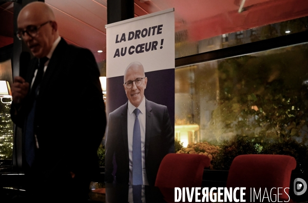 Eric Ciotti candidat à la présidence des Républicains