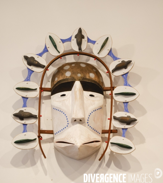 Exposition de masques inuit et sugpiaq a la galerie orenda