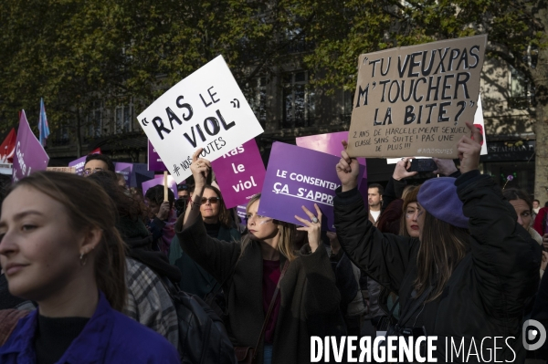 Marche contre les violences sexistes