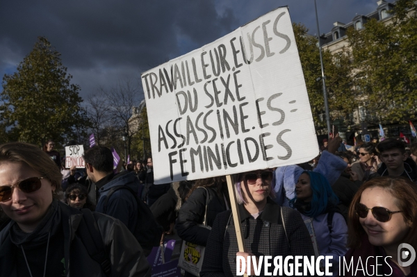 Marche contre les violences sexistes