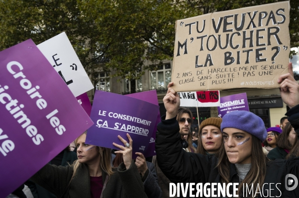 Marche contre les violences sexistes