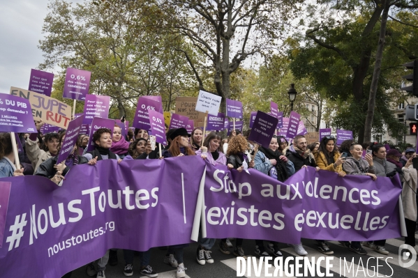 Marche contre les violences sexistes