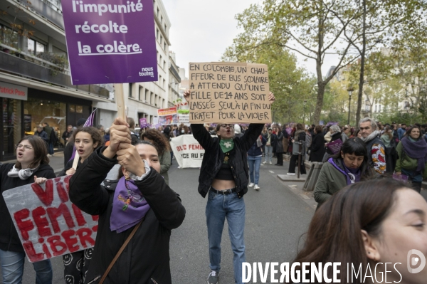 Marche contre les violences sexistes