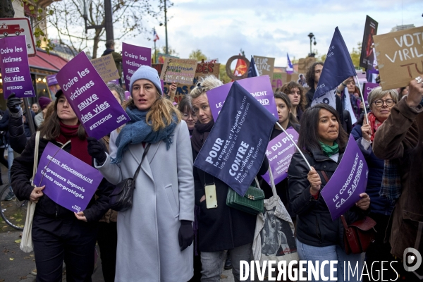 Manifestation contre les violences faites aux femmes