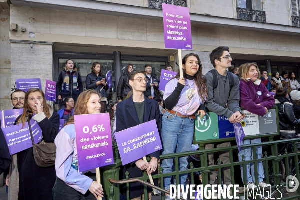 Manifestation contre les violences faites aux femmes