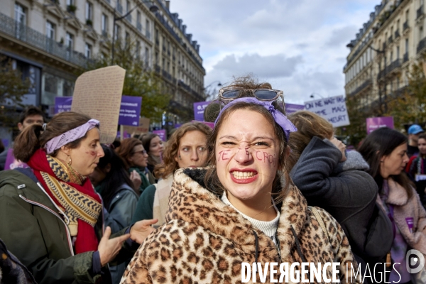 Manifestation contre les violences faites aux femmes