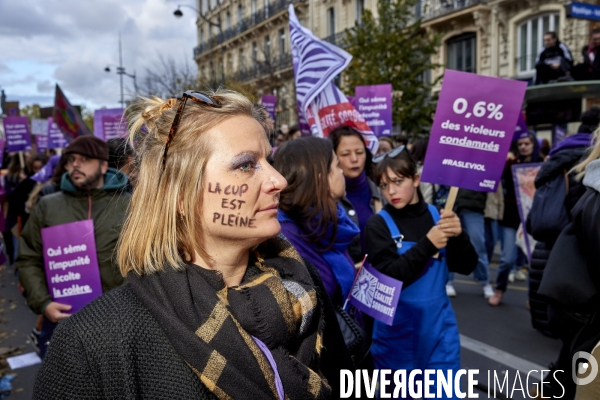 Manifestation contre les violences faites aux femmes