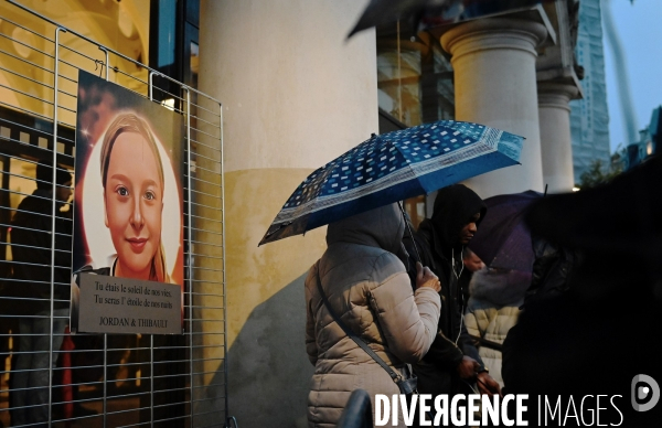 Marche blanche en hommage à Lola