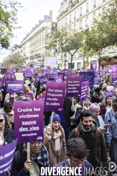 Manifestation contre les violences sexistes et sexuelles 19112022