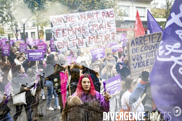 Manifestation contre les violences sexistes et sexuelles 19112022