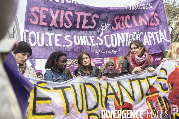 Manifestation contre les violences sexistes et sexuelles 19112022