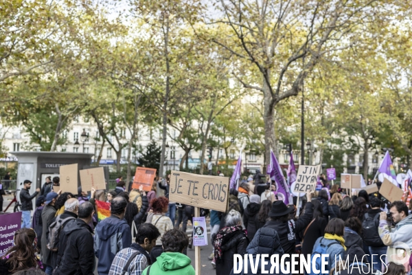 Manifestation contre les violences sexistes et sexuelles 19112022