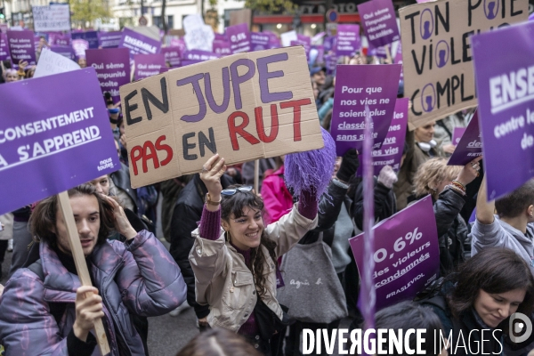 Manifestation contre les violences sexistes et sexuelles 19112022