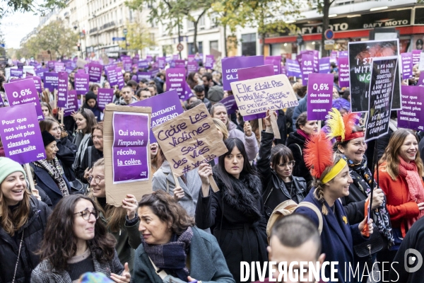 Manifestation contre les violences sexistes et sexuelles 19112022