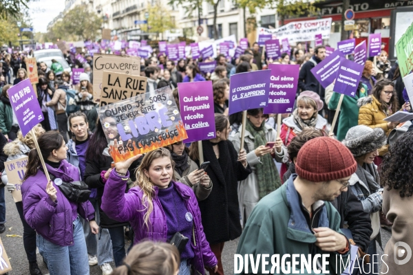 Manifestation contre les violences sexistes et sexuelles 19112022