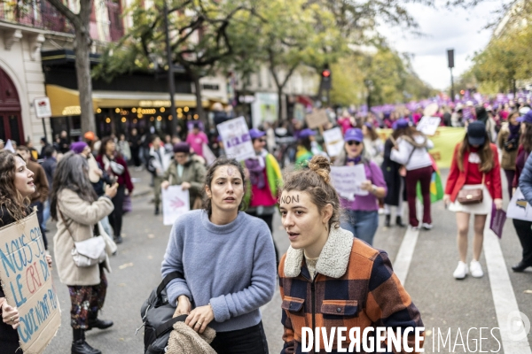 Manifestation contre les violences sexistes et sexuelles 19112022