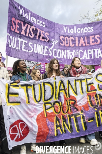 Manifestation contre les violences sexistes et sexuelles 19112022
