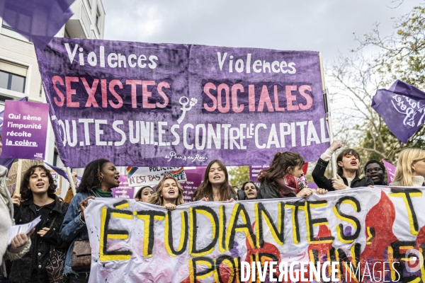 Manifestation contre les violences sexistes et sexuelles 19112022