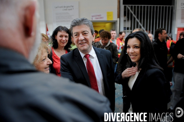 Jean Luc Melenchon Sophia Chikirou