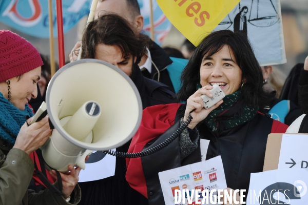 Journée d action de magistrats, avocats et greffiers contre «une justice au rabais»