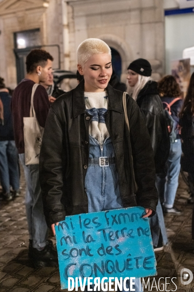 Marche feministe de nuit Dijon