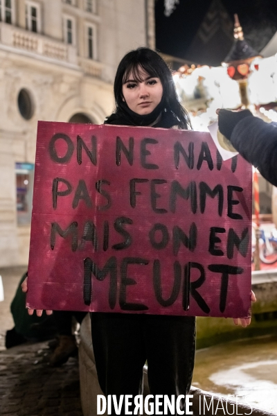 Marche feministe de nuit Dijon