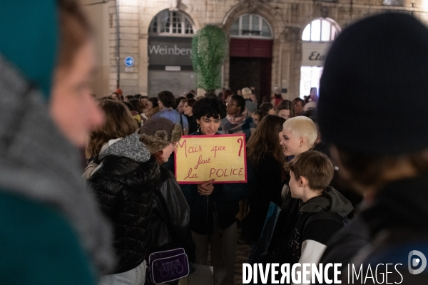 Marche feministe de nuit Dijon