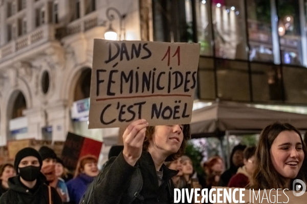 Marche feministe de nuit Dijon