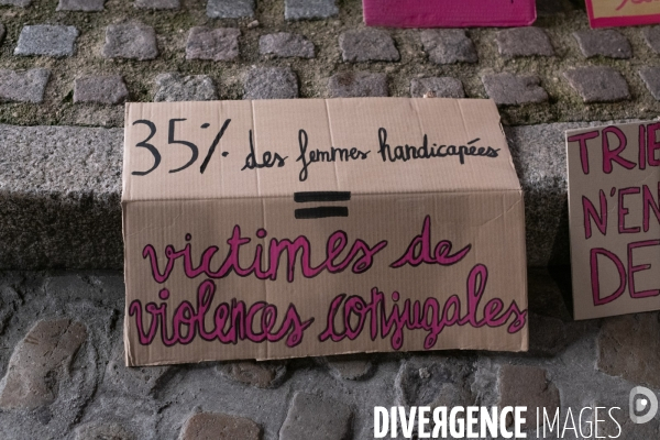 Marche feministe de nuit Dijon