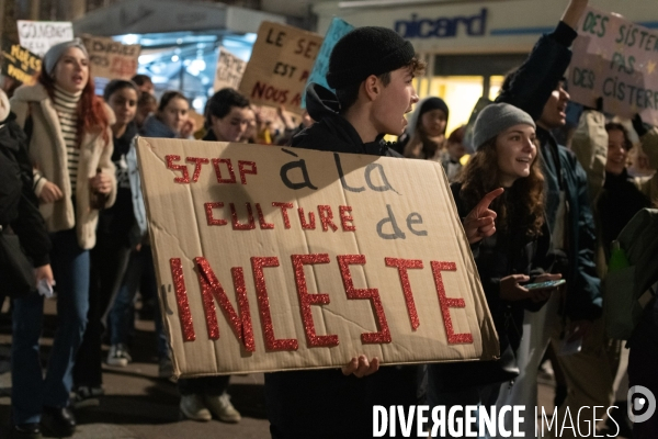 Marche feministe de nuit Dijon