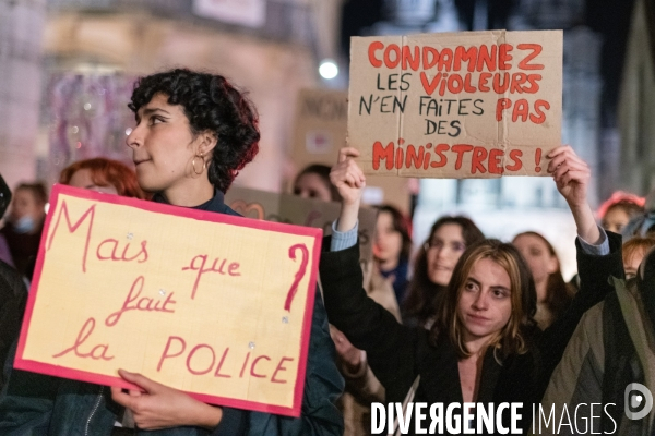 Marche feministe de nuit Dijon