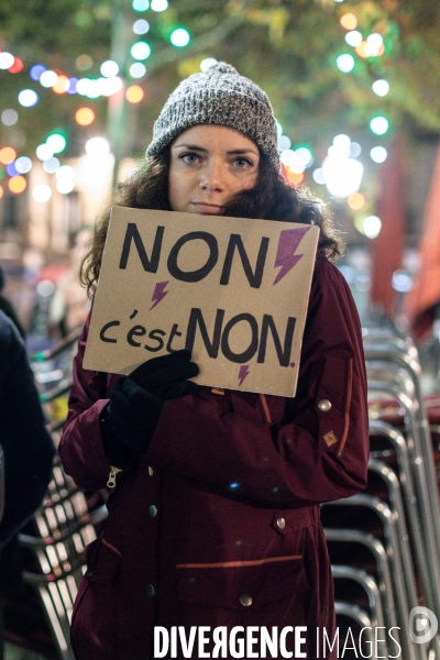 Marche feministe de nuit Dijon