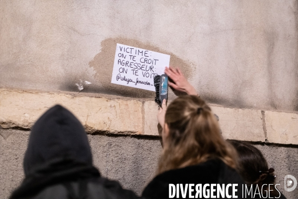 Marche feministe de nuit Dijon