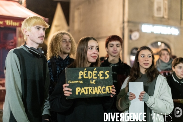 Marche feministe de nuit Dijon