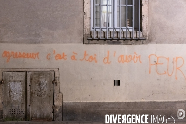 Marche feministe de nuit Dijon