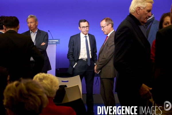 Audition des trois candidats à la présidence LR