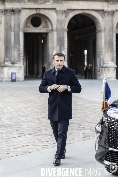 Emmanuel Macron, hommage à Pierre Soulages