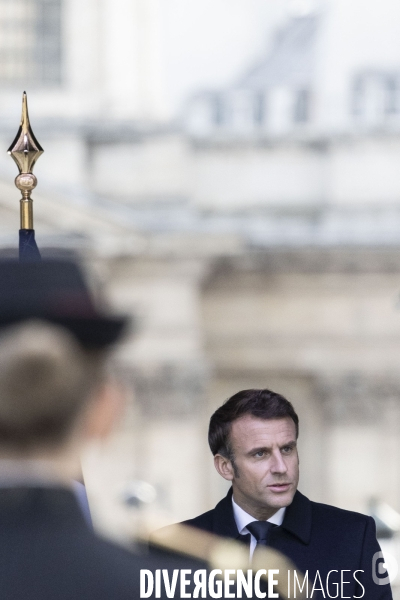 Emmanuel Macron, hommage à Pierre Soulages