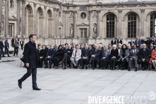 Emmanuel Macron, hommage à Pierre Soulages