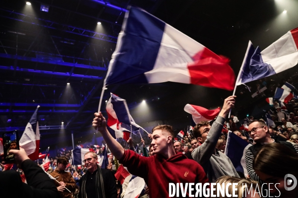 Zemmour - 1 an de reconquete - meeting de paris