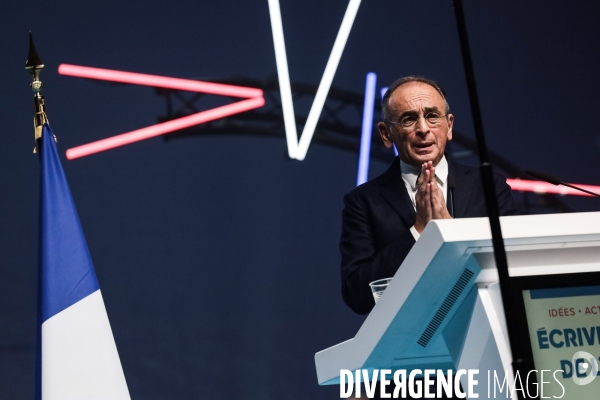 Zemmour - 1 an de reconquete - meeting de paris