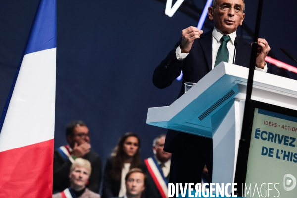 Zemmour - 1 an de reconquete - meeting de paris