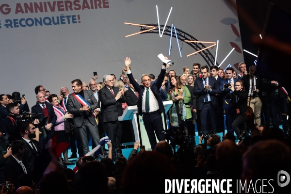 Zemmour - 1 an de reconquete - meeting de paris