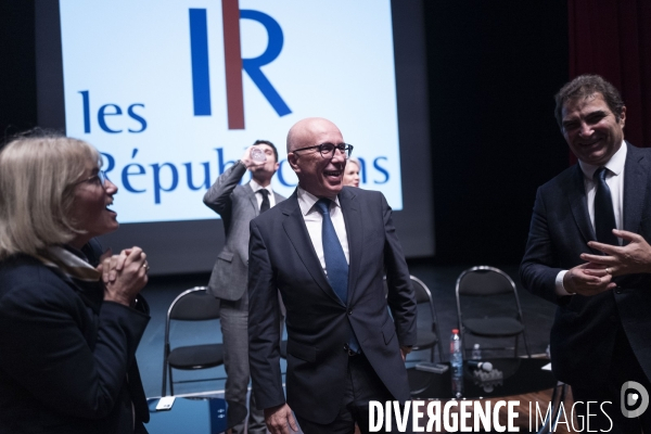 Reunion publique d Éric Ciotti et Aurélien Pradié